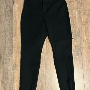 Old Navy Pixie Pants Women's 4 Black High Rise Pixie Never Fade - Ankle Pants
